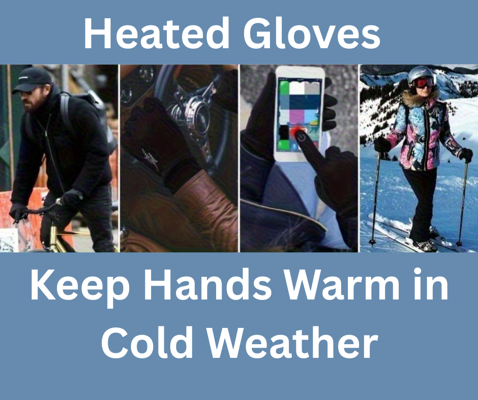 Unisex Warming Touch Screen Gloves - Battery Included