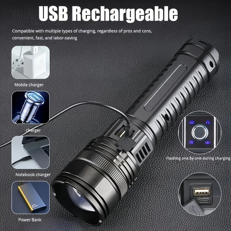 THE SUPER BEAM FLASHLIGHT
