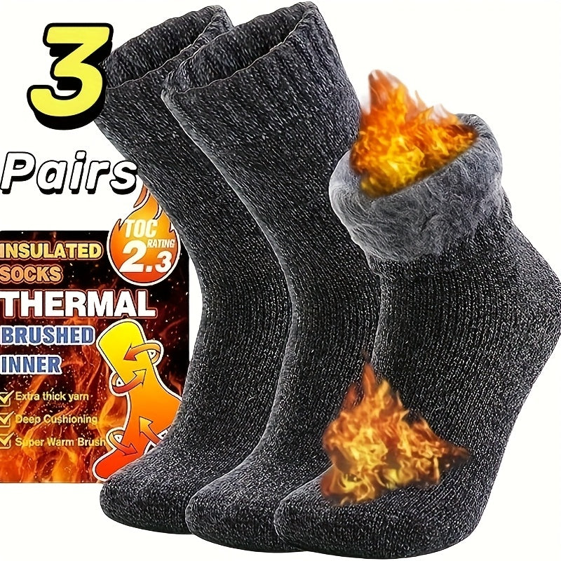 3 for 1 Thermal Socks for Men