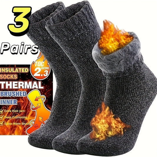 3 for 1 Thermal Socks for Men