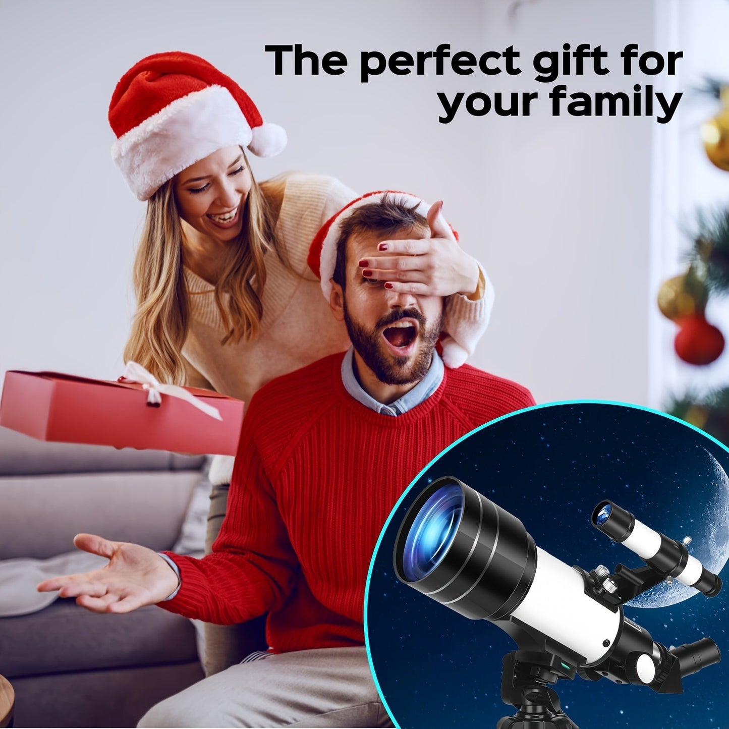 Portable Telescope with 70mm Aperture
