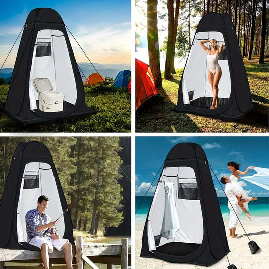 Easily unfold the tent and get immediate privacy, while at the beach. Change after swimming, shade for fishing, setup as a shower.