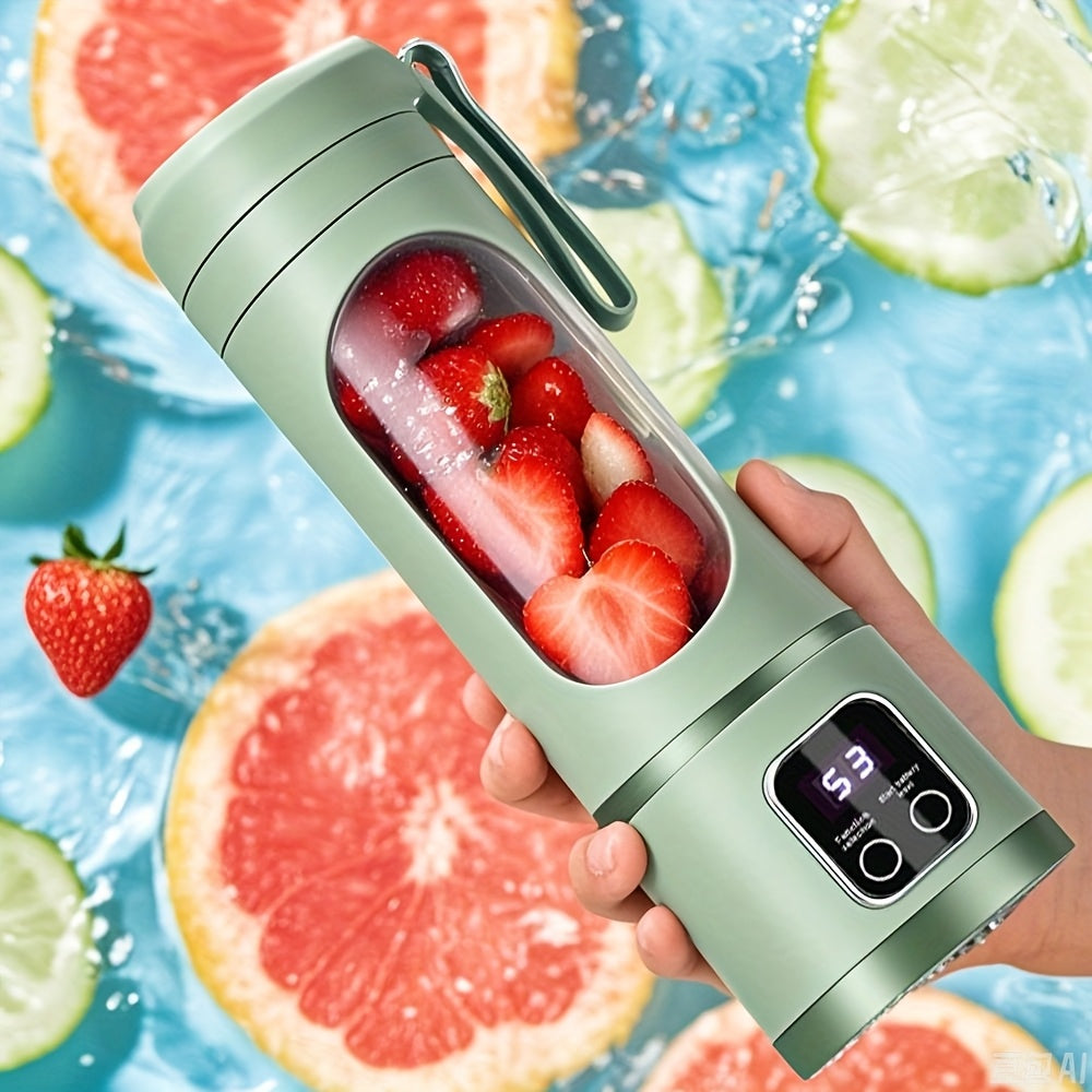 Blend fresh fruit on the go.