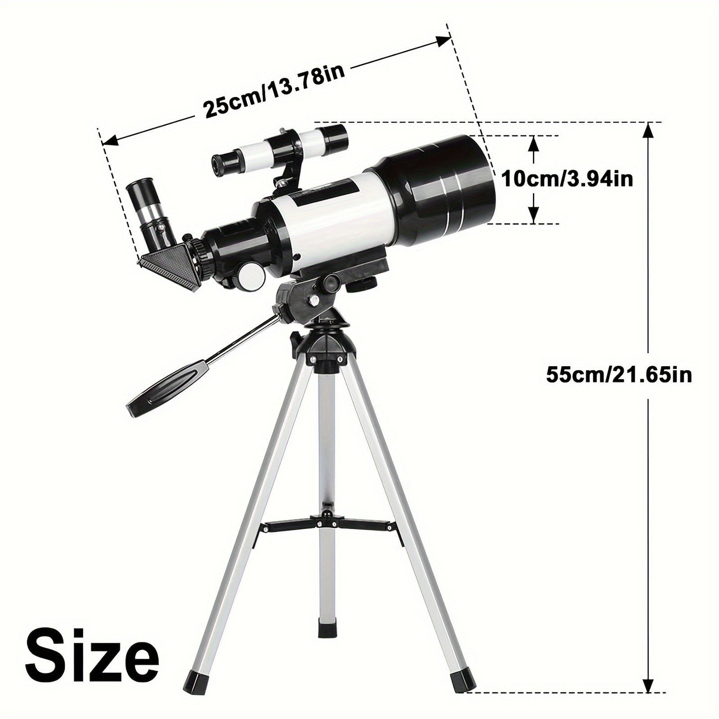 Portable Telescope with 70mm Aperture