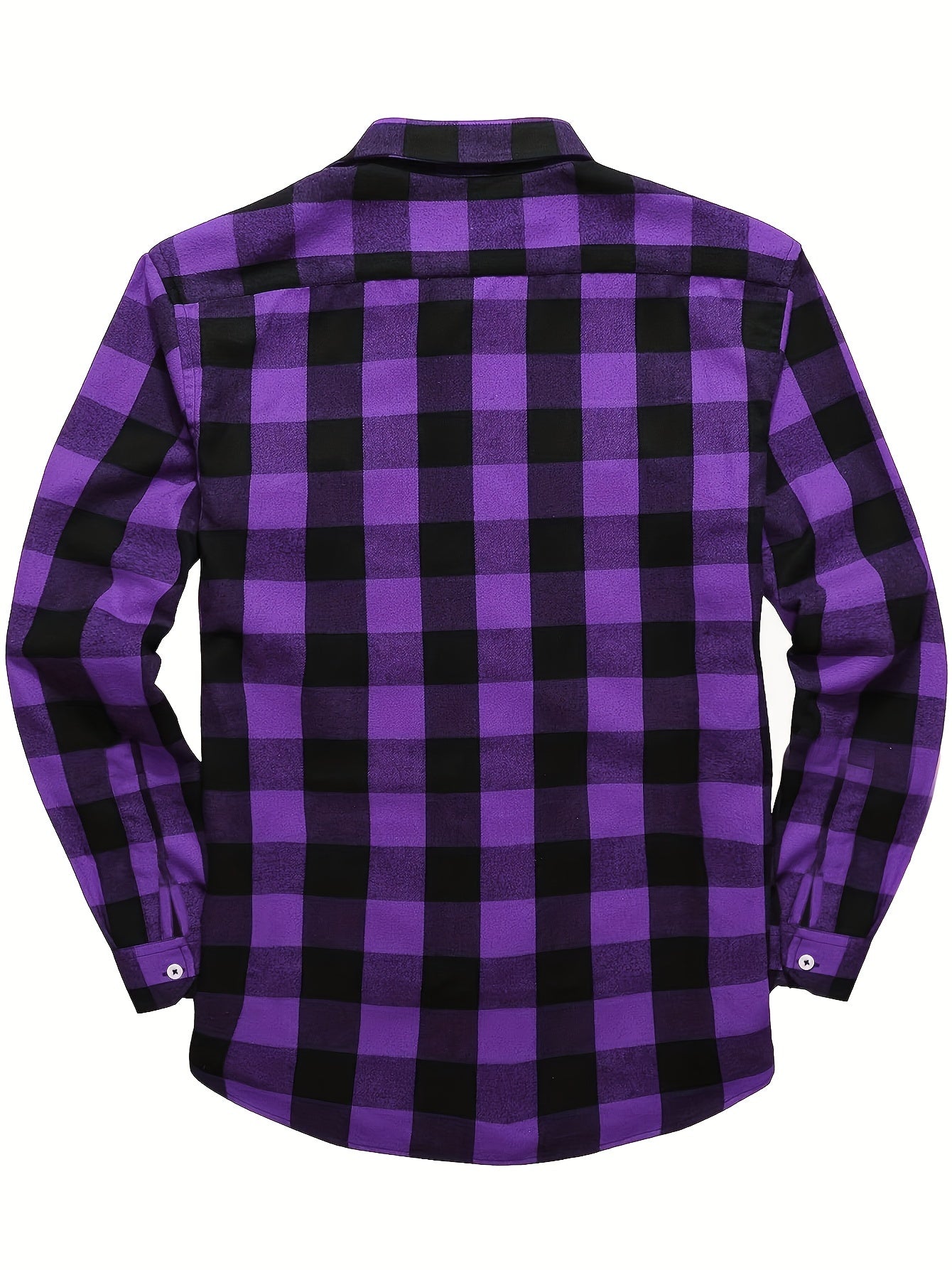 Men's and Women's Plaid Flannel Long Sleeve Shirt with Inner Lining 3 for 1 Deal